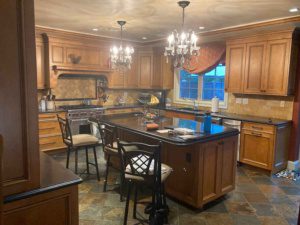 kitchen cabinet painting chestnut hill ma 1