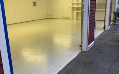 Medfield 3 Car Garage Epoxy Floor Coating