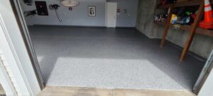 wrentham 3 car garage floor epoxy coating 08