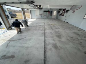 wrentham 3 car garage floor epoxy coating 38